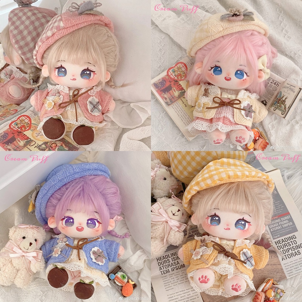 50 MẪUORD OUTFIT DOLL 10CM 15CM 20CM 40CM - QUẦN ÁO BÚP BÊ 10CM 15CM 20CM