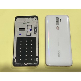 .Vỏ thay thế điện thoại Oppo A5-2020 full bộ có luôn khay sim, kính camera sau