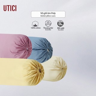 UTICI vỏ gối ôm poly cotton, kích cỡ 120x38 cm, phong cách Minimal, 4 màu sắc Bolster Pillow Cases