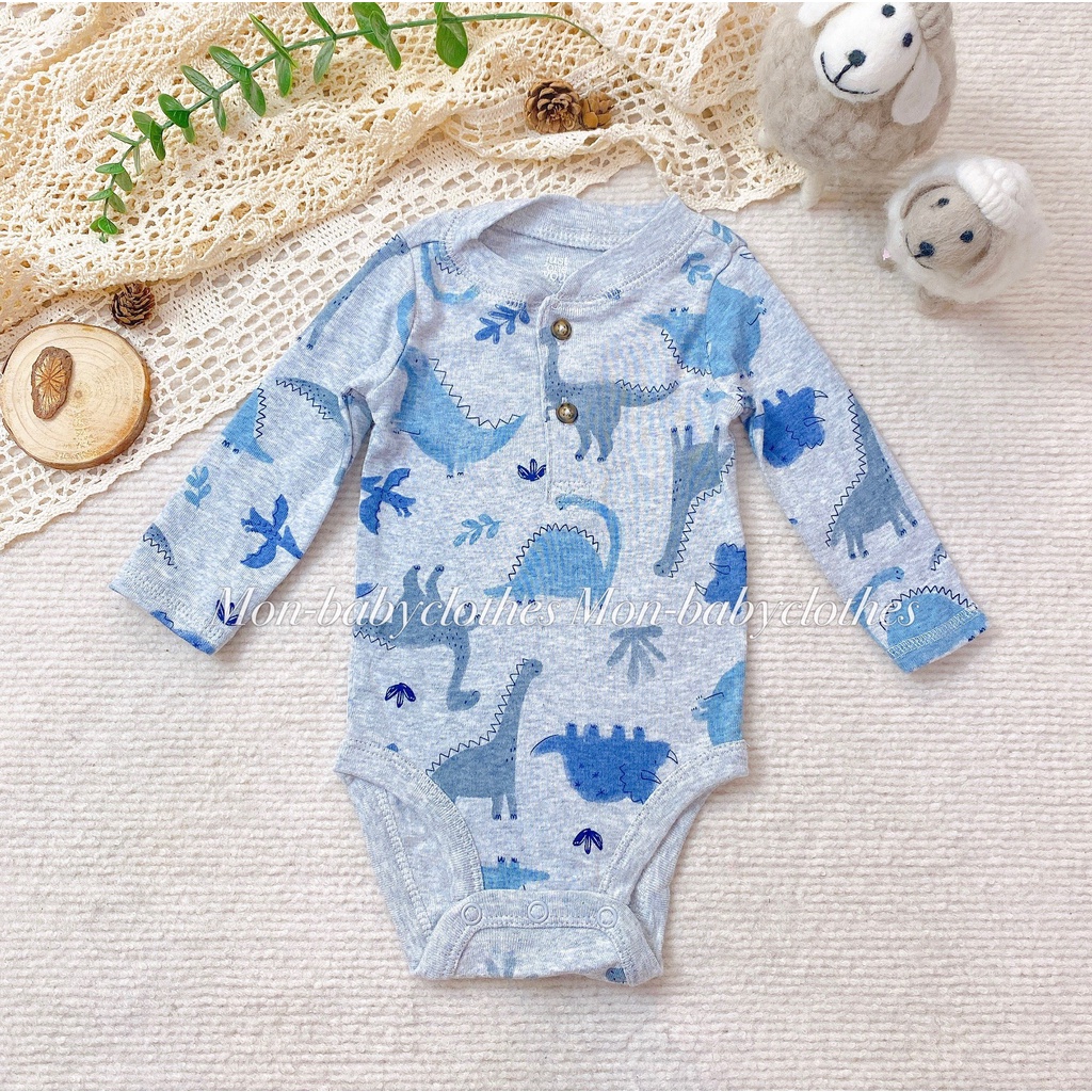 Áo BODY chip dài tay 6-9 tháng