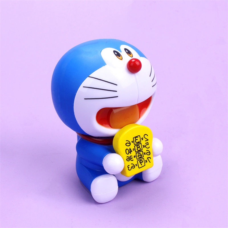 Mô Hình Nhân Vật Doraemon 9cm Bằng PVC Dùng Trang Trí Vườn