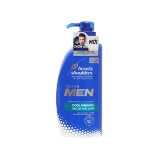 Dầu gội Head & Shoulders Ultramen bạc hà 650ml date mới