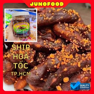 Me lào muối tôm hũ 500gr - ăn vặt giá rẻ junofood sài gòn - sp009690