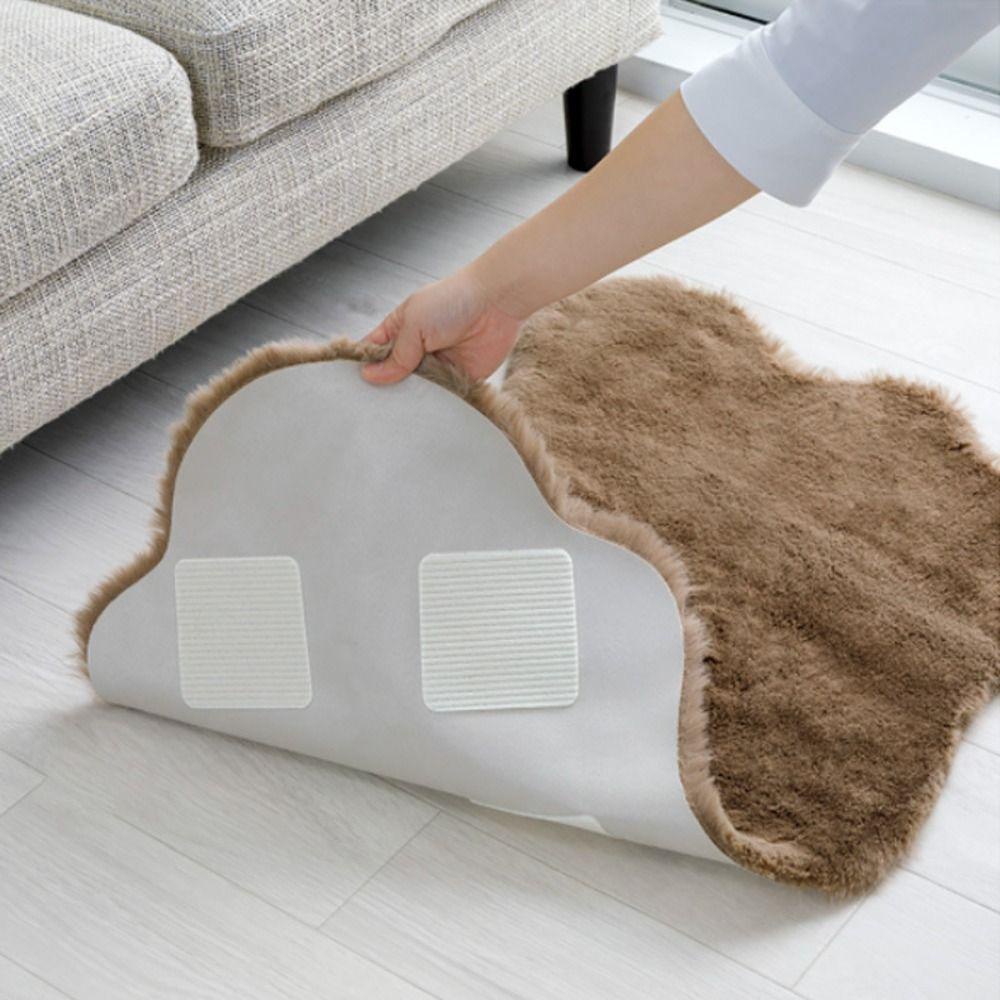 Miếng Dán Cố Định Thảm Chống Uốn Cong Tự Dính 10 * 10CM