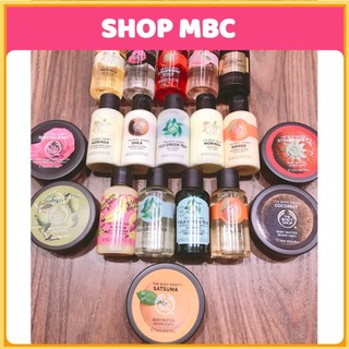 MBC-UK  M03 Sữa tắm, dầu gội, sữa dưỡng thể TBS các loại size bé mini thanh lý