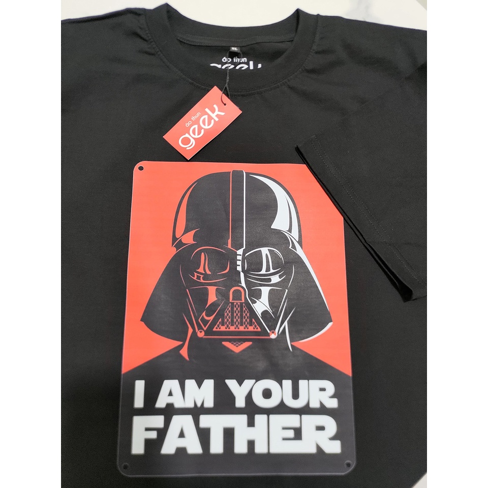 Áo thun in hình Star Wars - Father, 100% Cotton, siêu mịn
