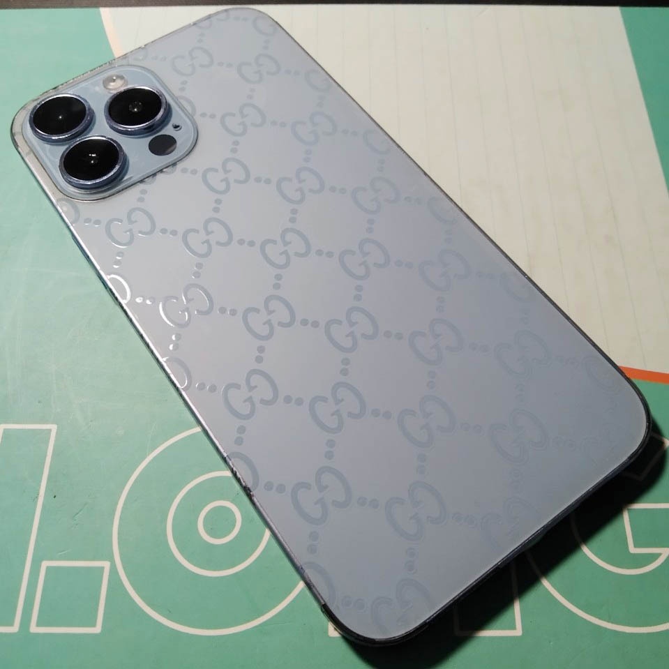 Dán PPF Iphone nhám chống vân tay họa tiết GC 5/5s tới 14promax full lưng viền (01)