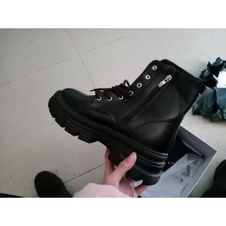 (Order) Boots chiến binh cổ lửng basic siêu chất, dễ phối đồ 2 màu đế 5cm