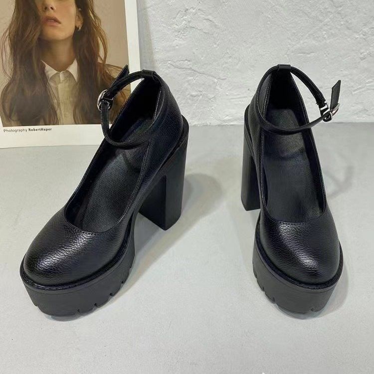 Giày Cao Gót 13cm Chống Thấm Nước Đế Dày Thời Trang Cho Nữ