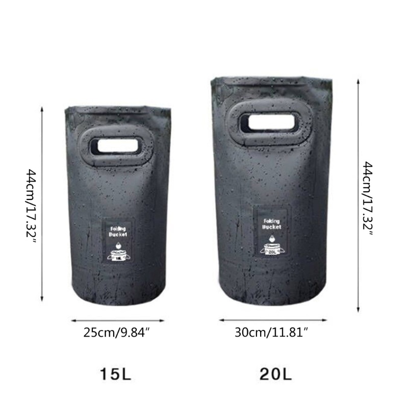 Túi Đựng Nước Đa Năng Có Thể Gấp Gọn Phù Hợp Cho Cắm Trại / Leo Núi