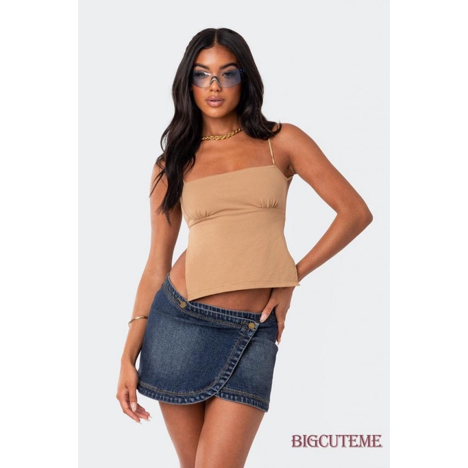 Áo Hai Dây Màu Sắc Thời Trang Mùa Hè Quyến Rũ Cho Nữ