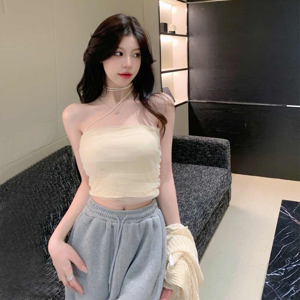 COZOKC Áo Lót Lưới Hai Dây Gợi Cảm Dành Cho Nữ