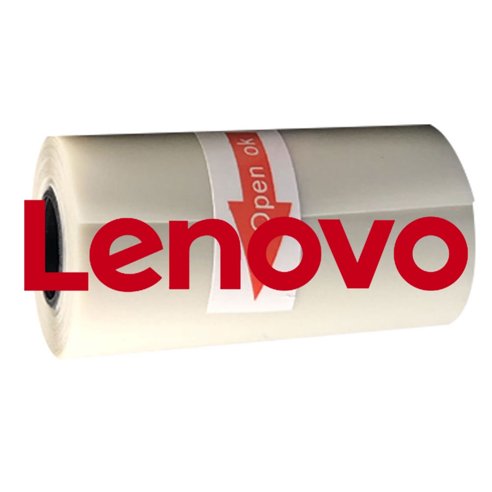 Cuộn giấy in nhiệt LENOVO bán trong suốt kích thước 57x30mm tiện lợi