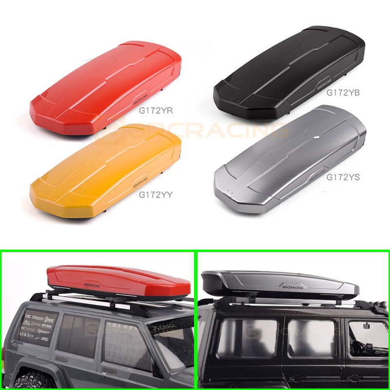 Giá Đỡ Hành Lý Gắn Nóc Xe Hơi Điều Khiển Từ Xa Traxxas TRX4 Defender Bronco Blazer AXIAL SCX10 RC4WD D90 D110 VS4 JIMNY TF2 DIY