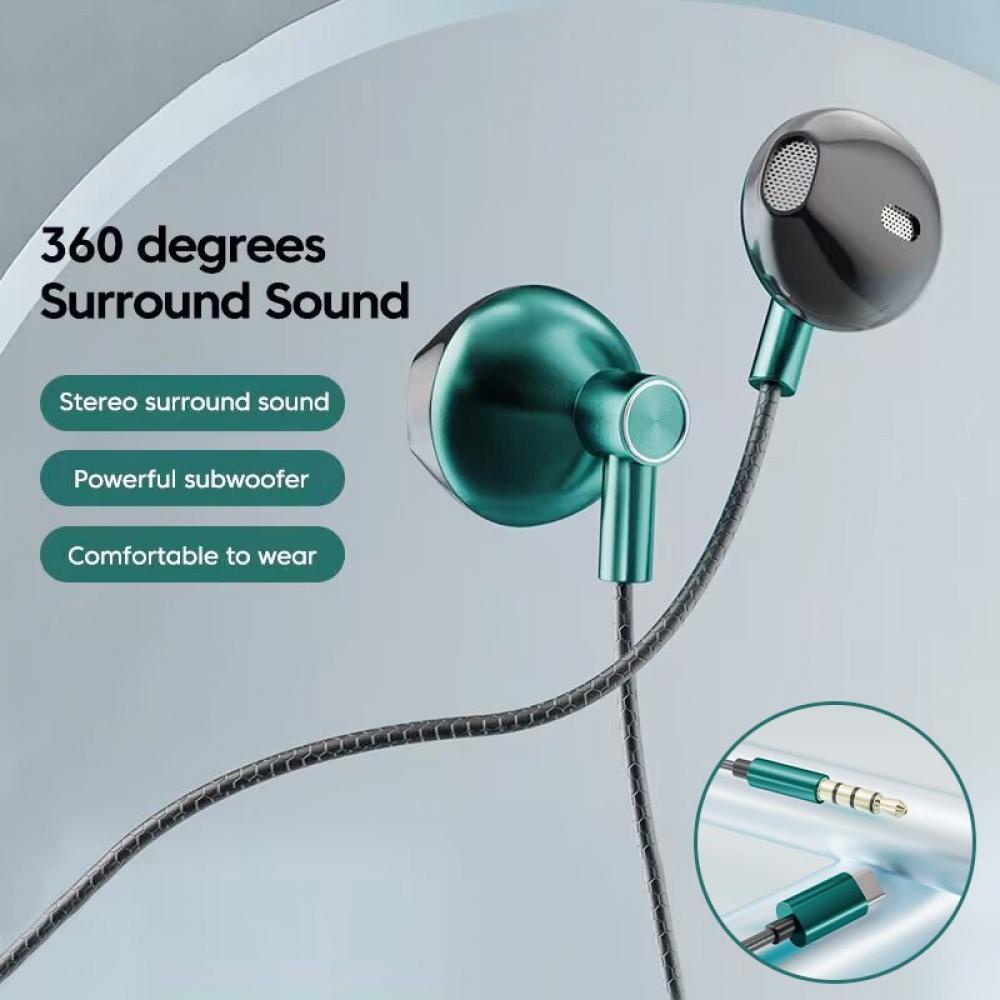 Tai Nghe Thể Thao Nhét Tai Có Dây 3.5mm Kèm Mic