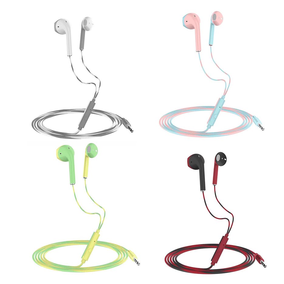 ✱BEST✱ Headphones In-ear Wire Control With Built-in Microphone Mobile Game Headset