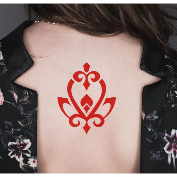 Hình xăm dán Nilou dùng một lần Cosplay - Genshin Impact Cosplay