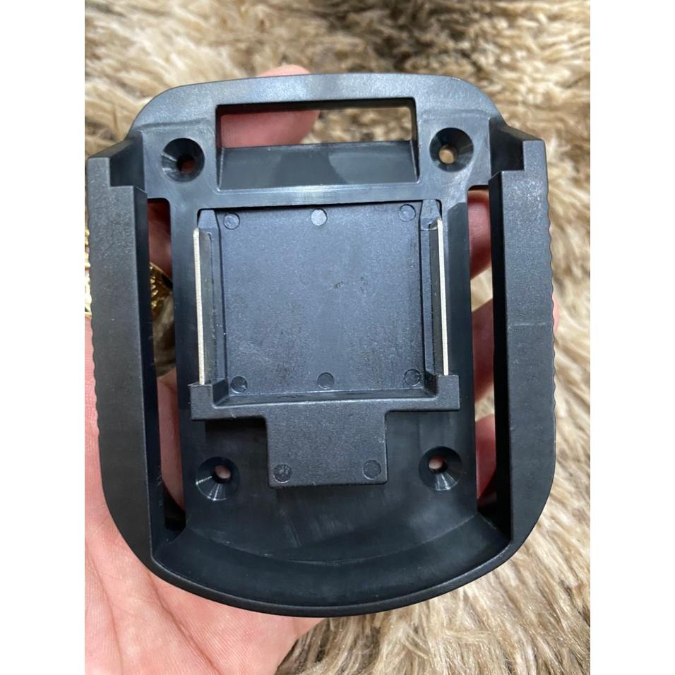 Đế đúc 3 chân pin Makita 14.4V - 18V nhựa siêu cứng .