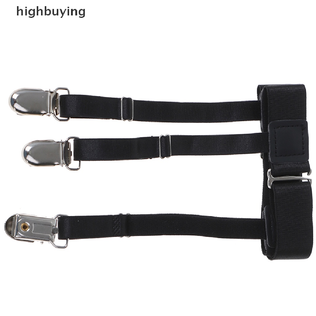 Set 2 Đai Kẹp Giữ Áo Sơ Mi Chống Trượt Tiện Dụng Cho Nam