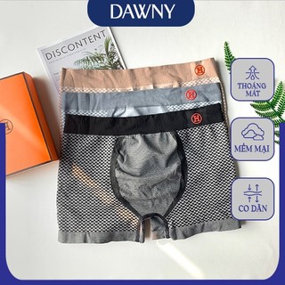 Quần sịp đùi boxer nam nano kháng khuẩn, thoáng mát thấm hút mồ hôi, quần sịp nam trẻ trung năng động
