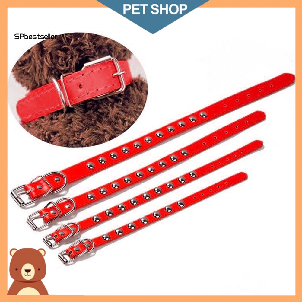 Vòng Cổ Giả Da Mềm Mại Có Khóa Cài An Toàn Có Thể Điều Chỉnh Dành Cho Thú Cưng