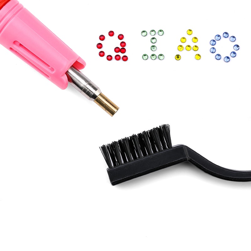 Hot Sale! Bộ Dụng Cụ Kẹp Sửa Chữa Đá Rhinestone Thủy Tinh Phích Cắm EU Hoặc US