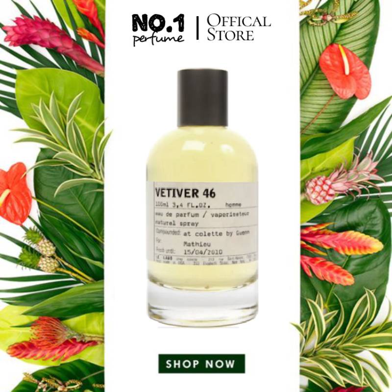 Nước Hoa LELABO - Vetiver 46 -10ml - #🄽🄾.🄸