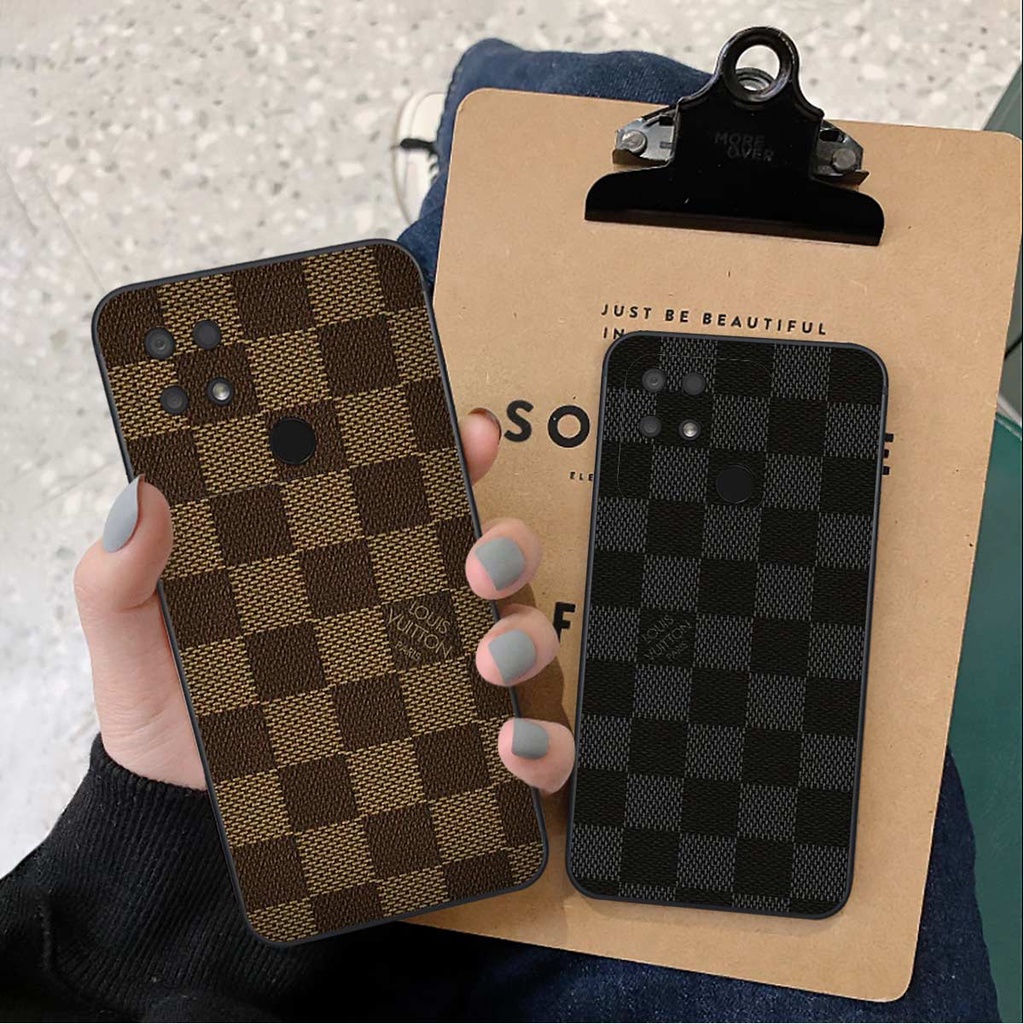 Ốp lưng Xiaomi Poco C40 hình caro, thời trang hàng hiệu cao cấp, vỏ ốp rẻ đẹp
