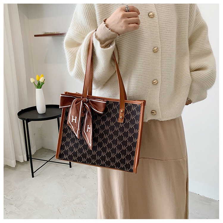 Túi Xách Nữ Cỡ Lớn In Họa Tiết Thời Trang