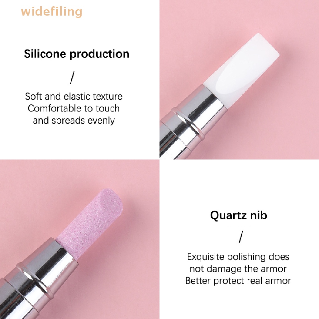 1 Cây Bút Silicone Hai Đầu Đính Đá Trang Trí Móng Tay Nghệ Thuật