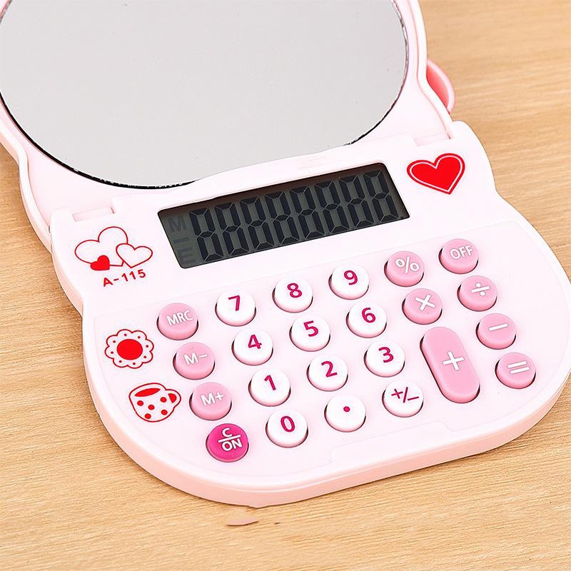 Máy Tính Cầm Tay Dễ Thương 2 Trong 1