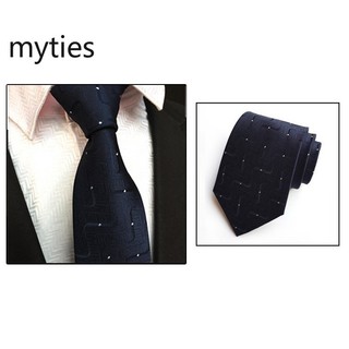 Cà Vạt Lụa 100% Chất Lượng Cao Lịch Lãm Cho Nam 8cm