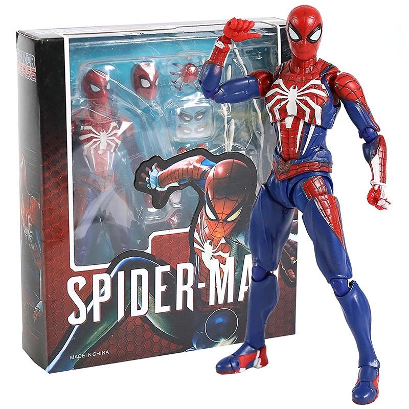 Mô Hình Nhân Vật Spider Man Ps4 Shf 15cm