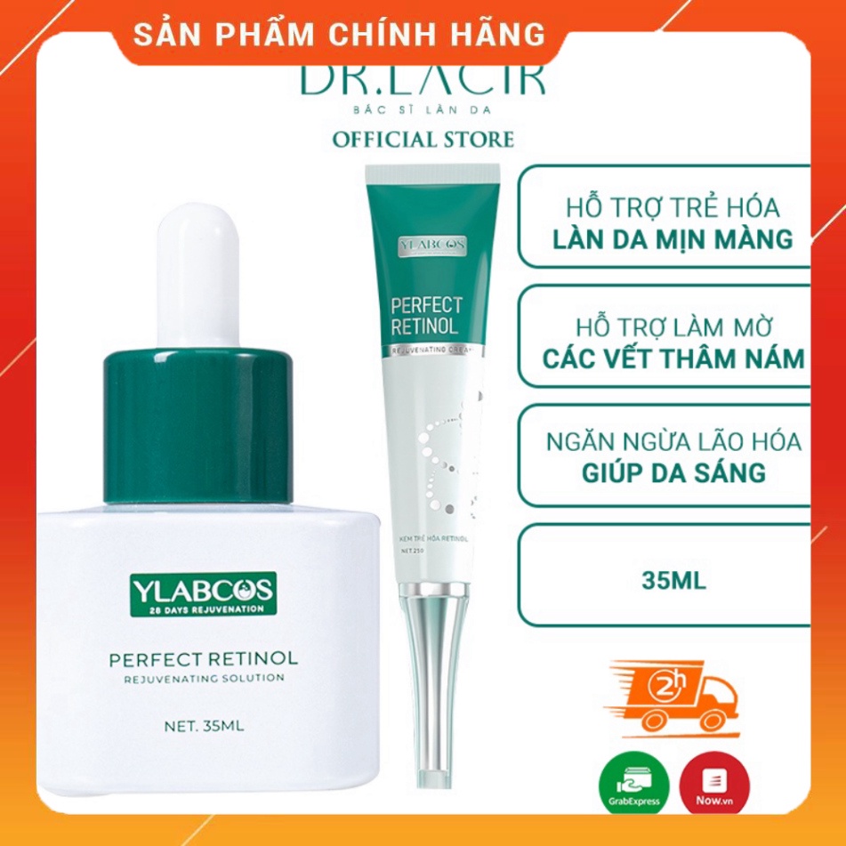 Kem trẻ hóa, và serum tươi mới Retinol Dr.lacir DR67