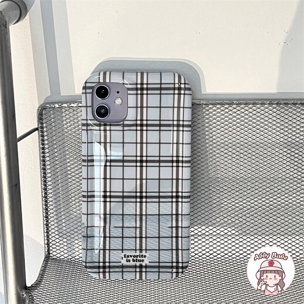 Ốp Điện Thoại Mềm Họa Tiết Caro Màu Tương Phản Đơn Giản Chống Mồ Hôi Cho IPhone 14 Pro Max 13 12 11 Pro Max