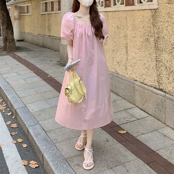 YHTN chân váy bầu xinh bigsize Thời trang váy bầu đẹp dễ thương đầm bầu babydoll