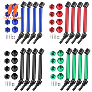 Bộ 4 trục ổ đĩa cvd mở rộng 8996x cho xe điều khiển từ xa traxxas maxx 2.0 v2 89076-4 widemaxx 1 / 10