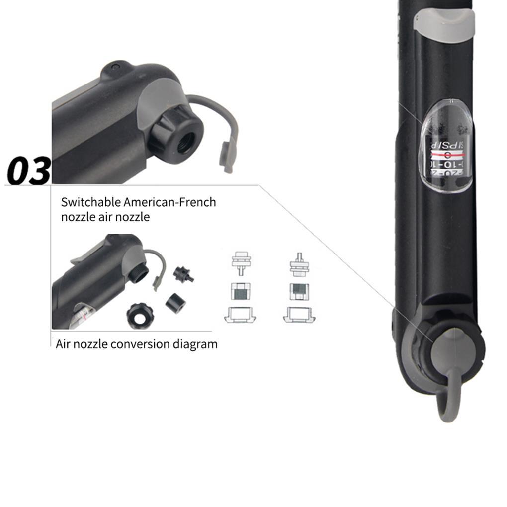 Ống Bơm Xe Đạp Mini Cầm Tay