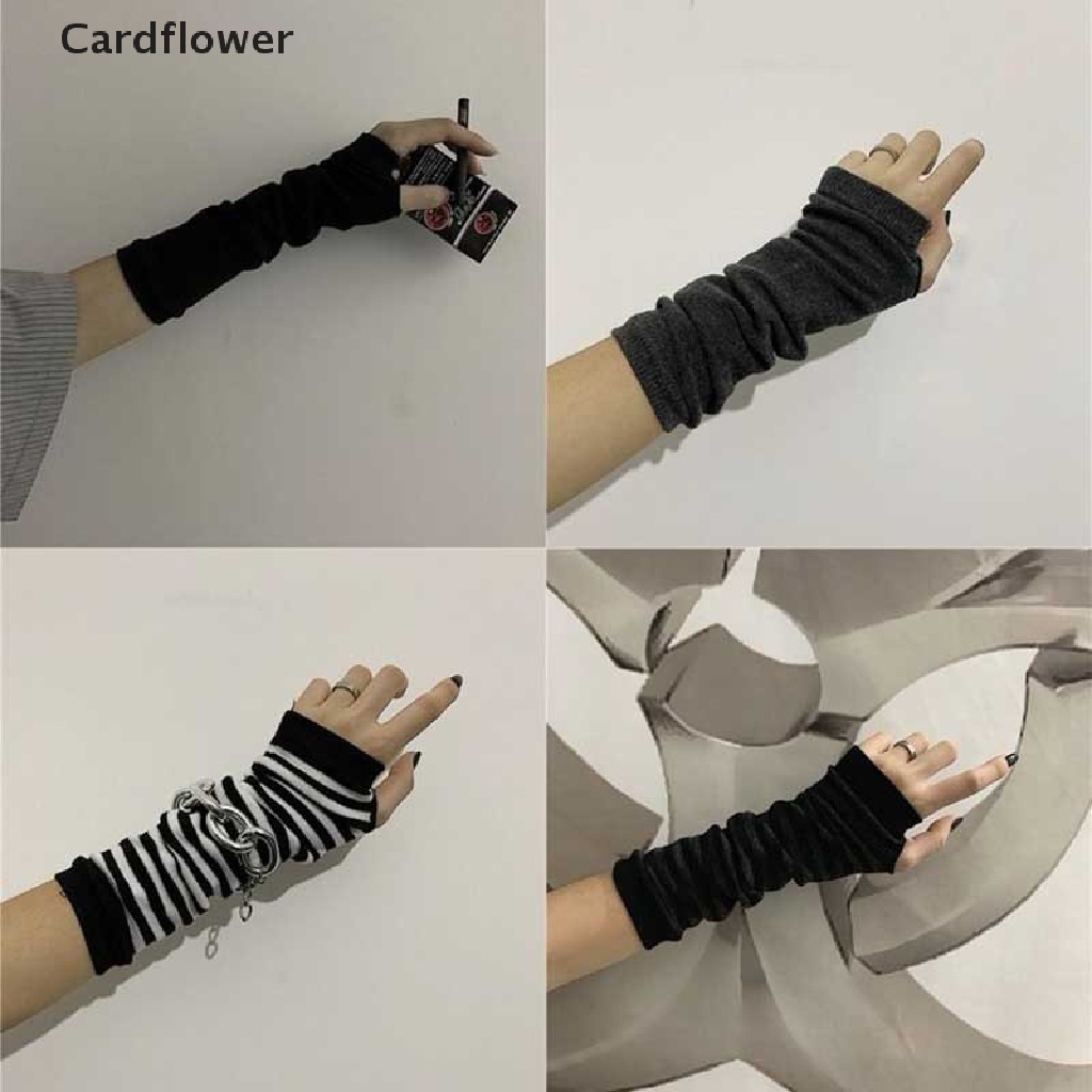 < Cardflower > Găng Tay Chống Nắng Hóa Trang Ninja Đậm Thời Trang Giữ Ấm Cho Nam Và Nữ