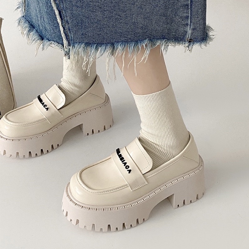 GIÀY LOAFER O56 ĐẾ CAO 6CM ĐẾ RĂNG CƯA