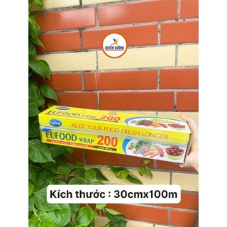 Màng bọc thực phẩm Eufood 200 Size 30cmx100m