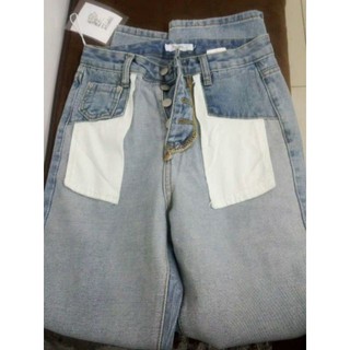 [ORDER+ẢNH THẬT] Quần bò cạp cao ulzzang