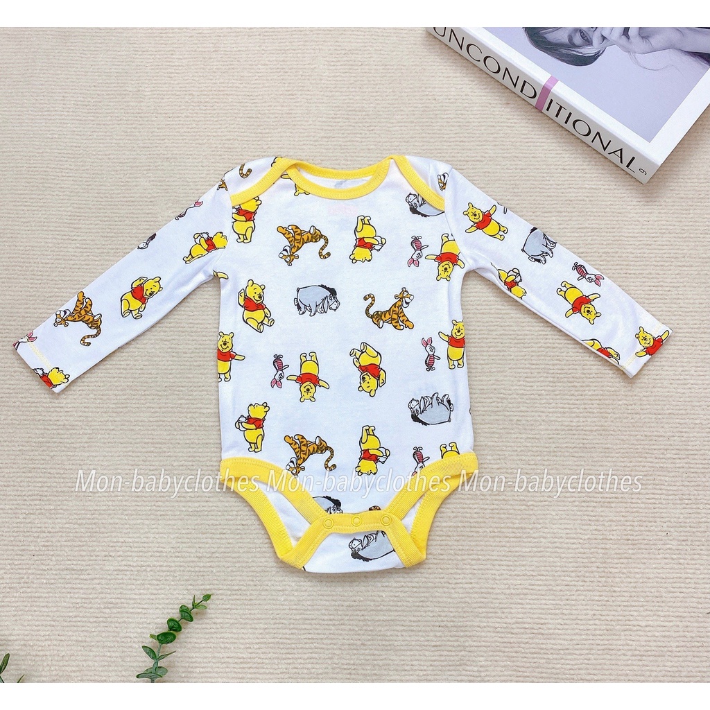 Áo BODY chip dài tay 6-9 tháng