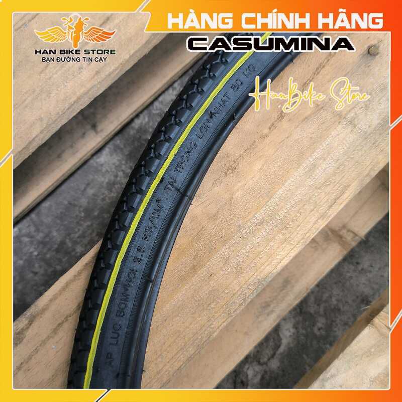 Vỏ Ruột CASUMINA Xe Đạp Phổ Thông Bánh 27inch 27x1 3/8  Dùng Cho Xe MARTIN, ASAMA, THỐNG NHẤT...