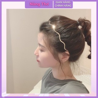 Bờm/Cài Tóc Nữ Kim Loại Đơn Giản