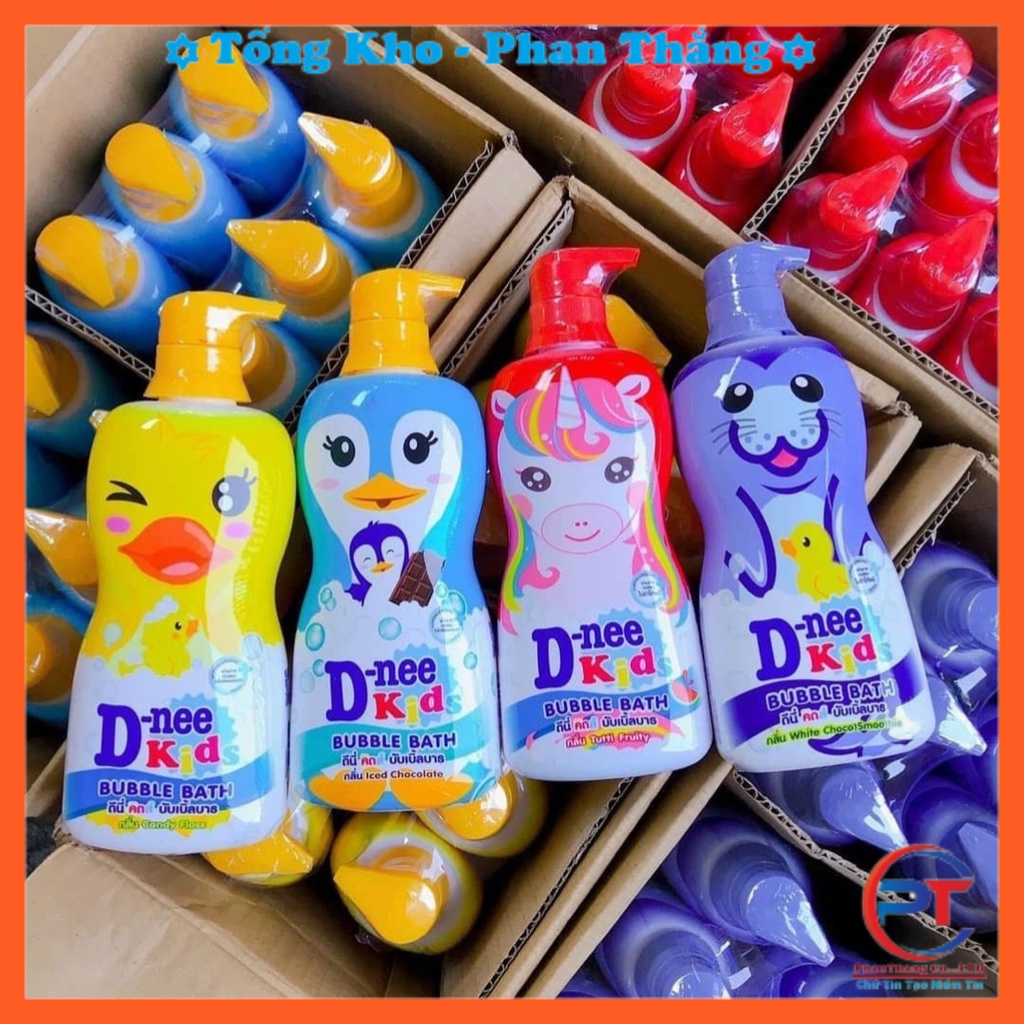 Sữa Tắm Gội Dnee Kids Hình Thú Thái Lan 400ml Tắm Gội Toàn Thân Cho Bé