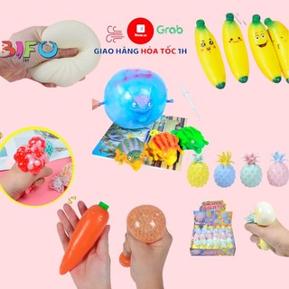 Đồ chơi mềm dẻo Squishy mochi nhiều hình ngộ nghĩnh đáng yêu cho bé