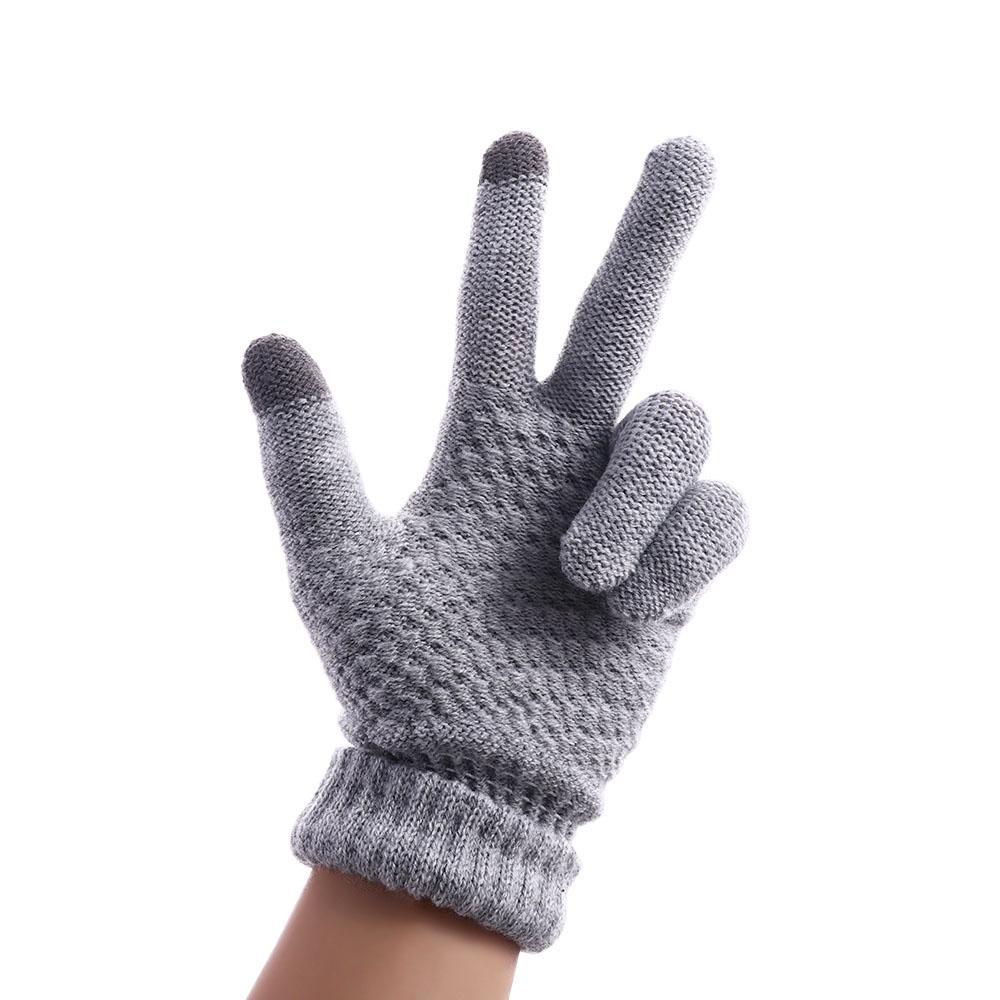 1 Đôi Găng Tay Trượt Tuyết Co Giãn Dày Dặn Có Thể Chạm Màn Hình Cảm Ứng