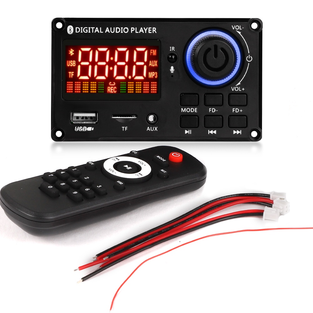 Bảng Mạch Khuếch Đại Âm Thanh MP3 2 * 50W DC 12V 100W Cho Xe Hơi