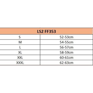 Mũ bảo hiểm Fullface LS2 FF353 màu mới